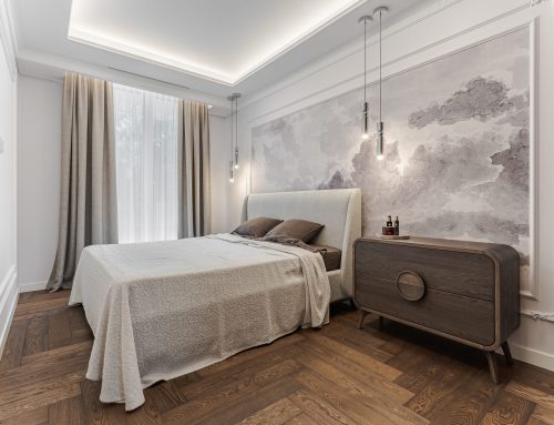 Pravėrė prestižinio projekto Vilniaus centre butų duris: pasitinka subtilia prabanga alsuojantis interjeras